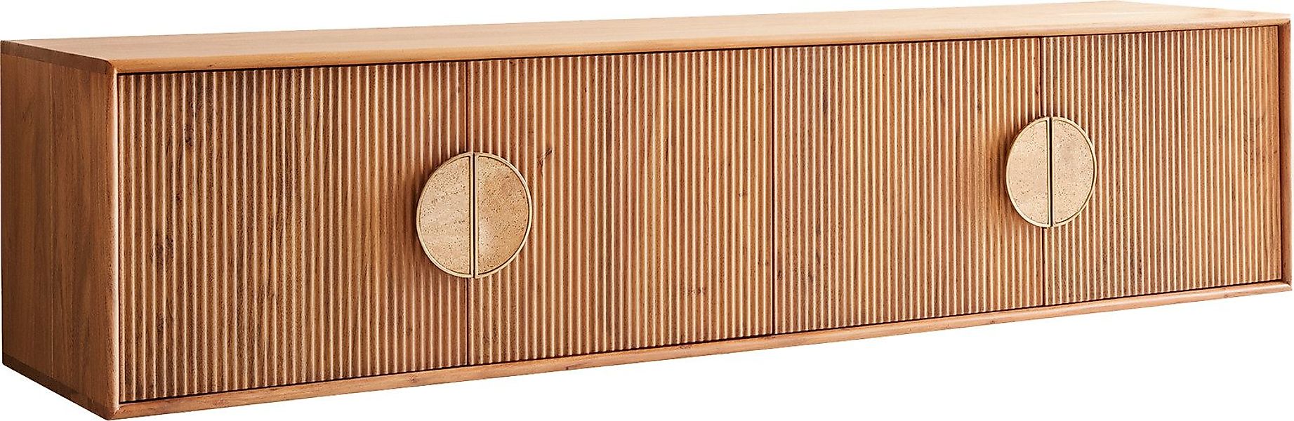 DELIFE Lowboard Surimu, Akazie Hellbraun 175 günstig online kaufen