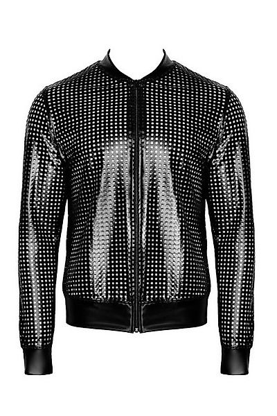 Noir Handmade Men Lederimitatjacke Herren-Jacke in schwarz - S günstig online kaufen