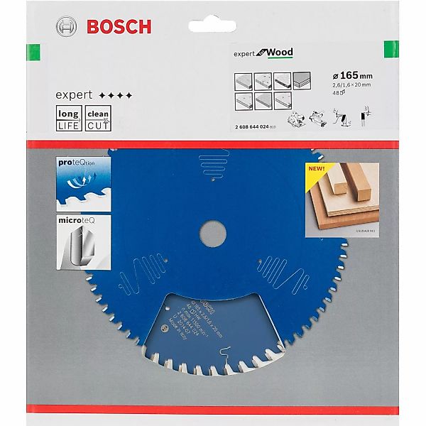 BOSCH Kreissägeblatt Kreissägeblatt165 x 20 x günstig online kaufen