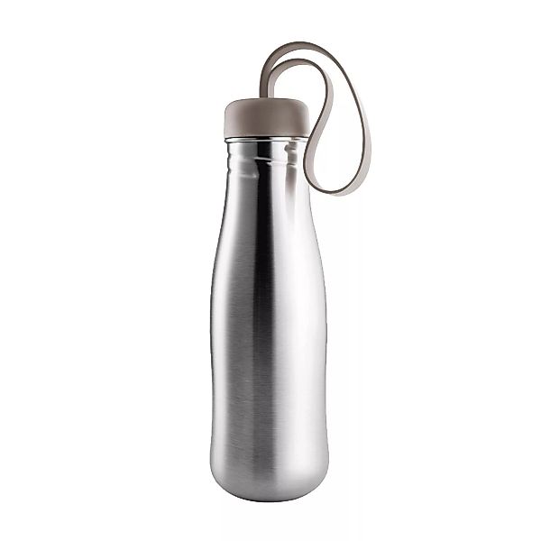 Eva Solo - Active Trinkflasche 0,7l - warmes grau/H 24cm / Ø 7,3cm günstig online kaufen