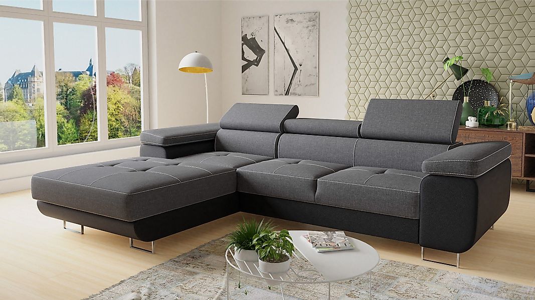 Sofnet Ecksofa Divo, mit Schlaffunktion und günstig online kaufen
