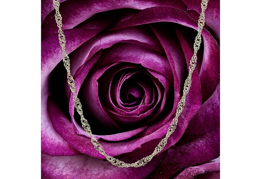 HOPLO Silberkette Silberkette Singapurkette Breite 1,8 mm Länge 40 cm 925 S günstig online kaufen