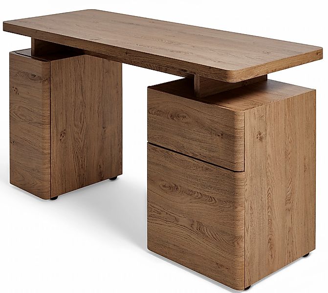 Jahnke Schreibtisch "CU-LIBRE 140" 1 Stk. tlg. Platzsparender Arbeitsplatz, günstig online kaufen