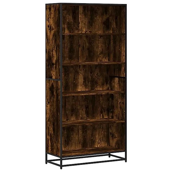 vidaXL Bücherregal Räuchereiche 80,5x35x170,5 cm Holzwerkstoff 3300857 günstig online kaufen