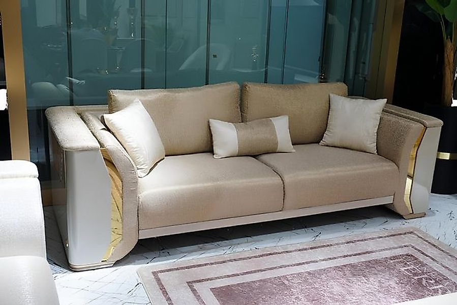 JVmoebel Sofa Designersofa Dreisitzer Couch Sofa 3 Sitzer Polstersofa Sitzs günstig online kaufen