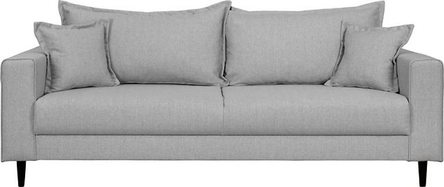 Home affaire 3-Sitzer "VEYRAS, hoher Sitzkomfort, Maße B/T/H: 212/84/76 cm" günstig online kaufen