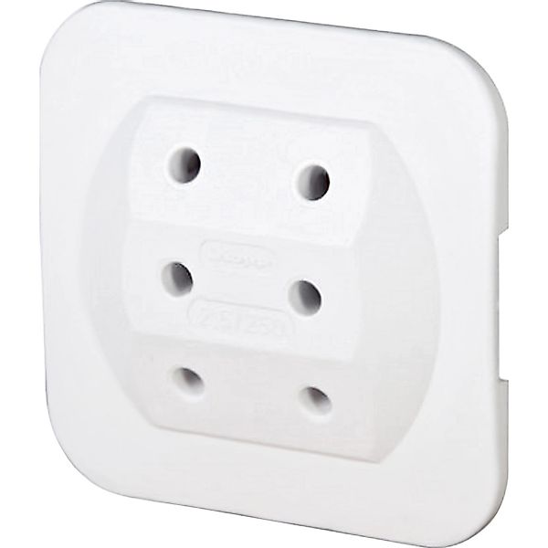 Kopp Euro-Adapter 3-fach Arktisweiß günstig online kaufen