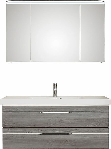 Saphir Badmöbel-Set "Balto Sprint 2-teilig, Mineralmarmor-Waschtisch mit LE günstig online kaufen