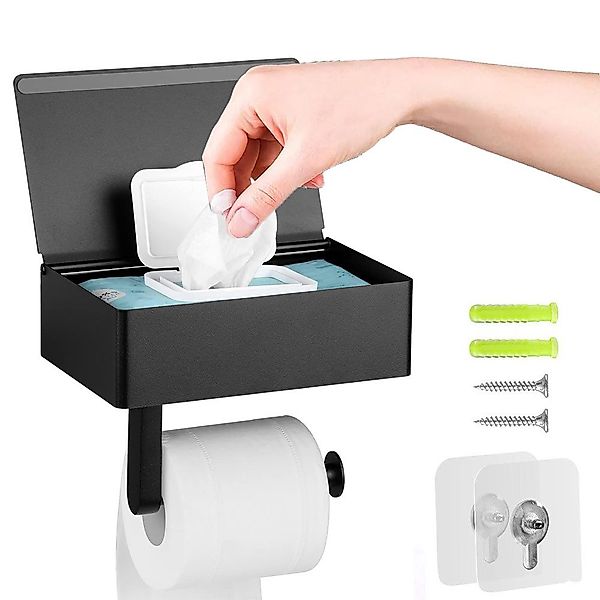 RWEUOQ Toilettenpapierhalter Toilettenpapierhalter Wandmontage edelstahl se günstig online kaufen