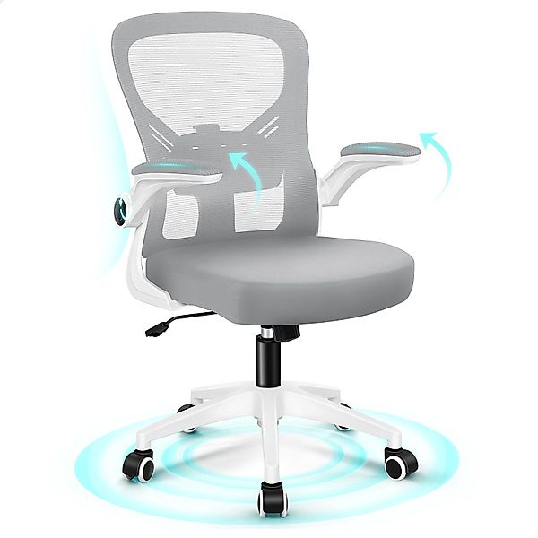 ALFORDSON Bürostuhl Ergonomischer, verstellbare Lendenwirbelstütze, (1 günstig online kaufen