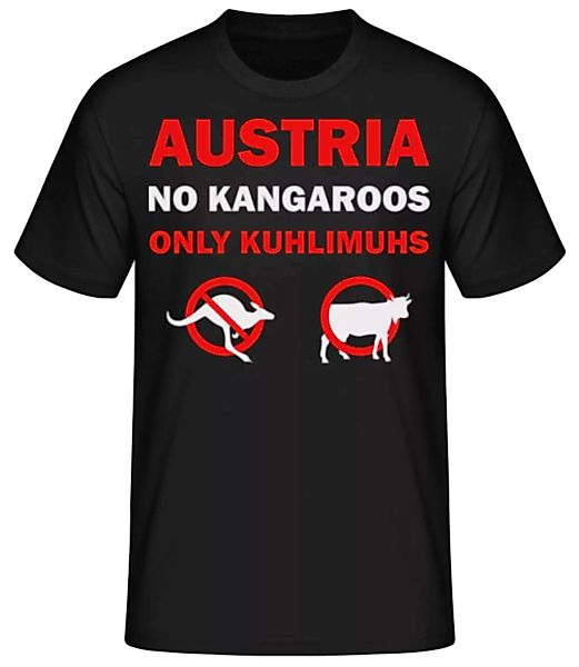 No Kangaroos Only Kuhlimuhs · Männer Basic T-Shirt günstig online kaufen