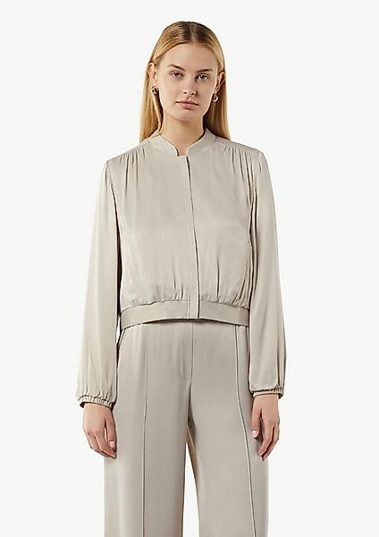 comma Funktionsjacke Indoor-Jacke Leichter Blouson aus Satin günstig online kaufen