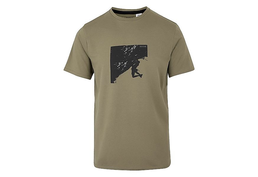 Regatta Funktionsshirt Fingal Stretch Herren T-Shirt mit Print günstig online kaufen