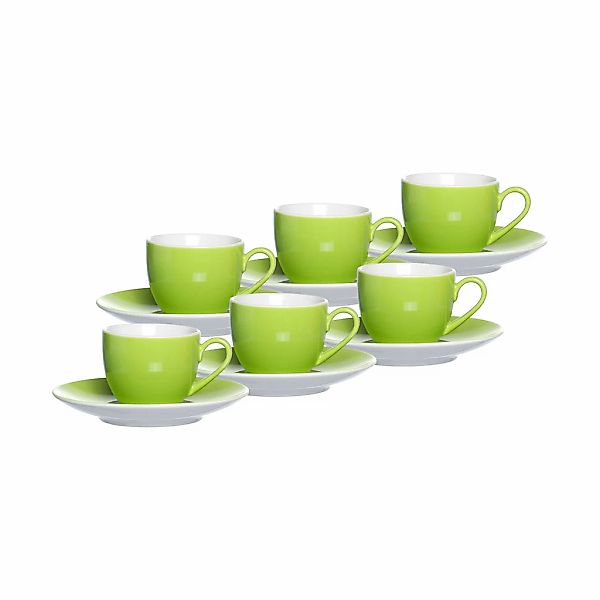 Ritzenhoff & Breker Tasse "Espressotassen und -untertassen Doppio 80 ml 6er günstig online kaufen