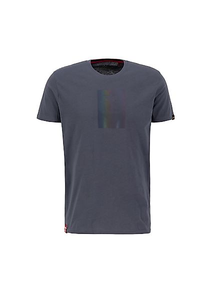 Alpha Industries T-Shirt "Rainbow Reflective Label T-Shirt" günstig online kaufen