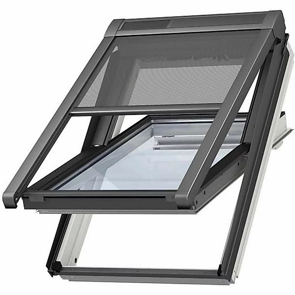 Velux Markise Solar MSL UK04 5060S Uni Schwarz 134 cm x 98 cm günstig online kaufen