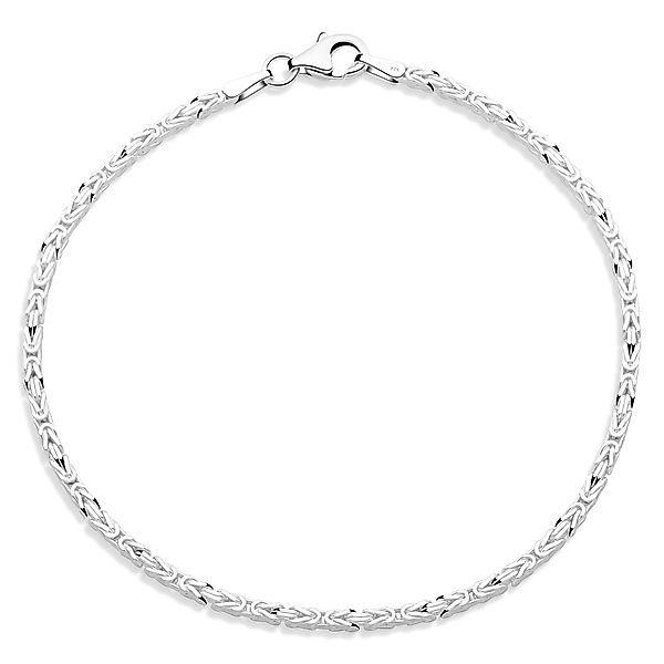 Tony Fein Silberkette Königsarmband 1,8mm Vierkant günstig online kaufen