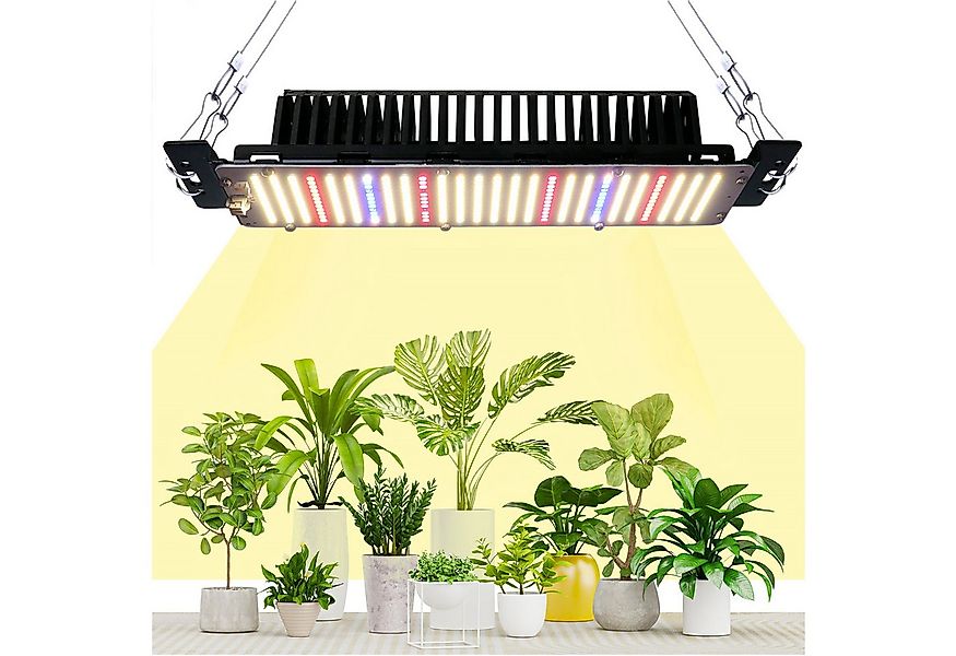 Jibenhome Pflanzenlampe 50W 312 LED Pflanzenlampe Vollspektrum Pflanzenlich günstig online kaufen