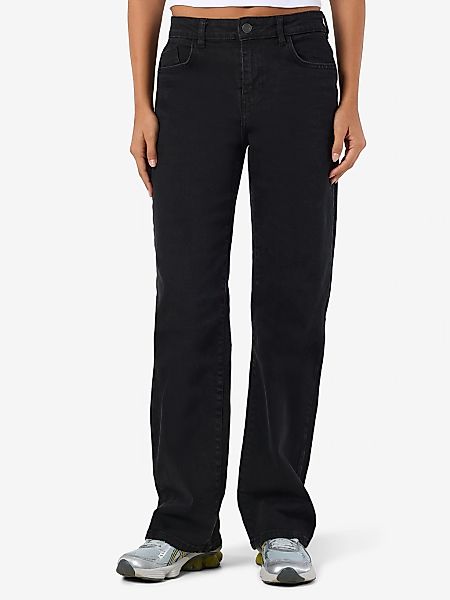 Noisy may "NMYOLANDA NW WIDE JEANS BLACK NOOS" extra lang günstig online kaufen