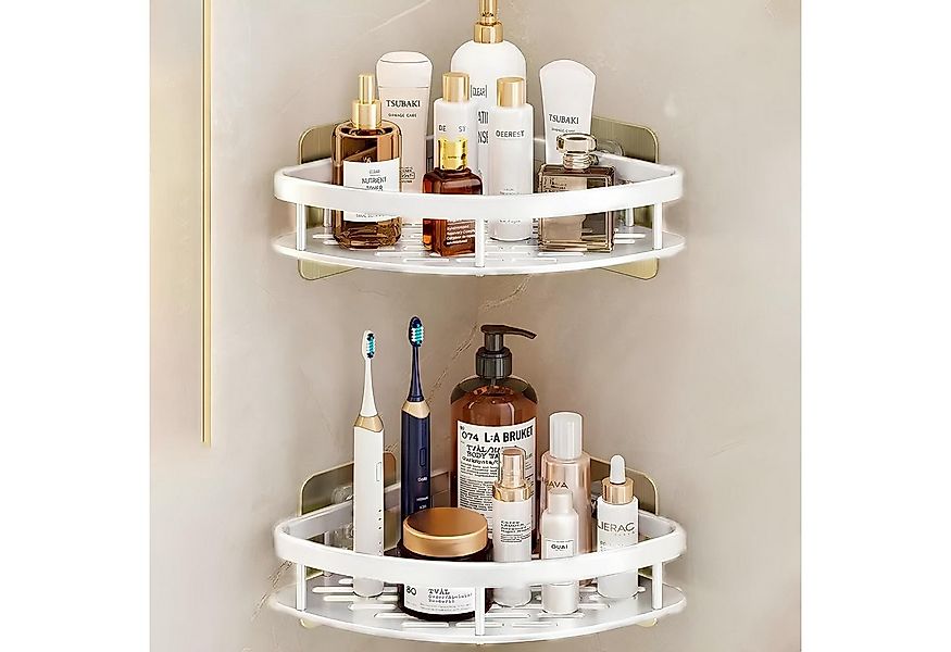 Athlix Duschregal 2 Stk. Duschablage Duschregal ohne Bohren Badezimmer Orga günstig online kaufen