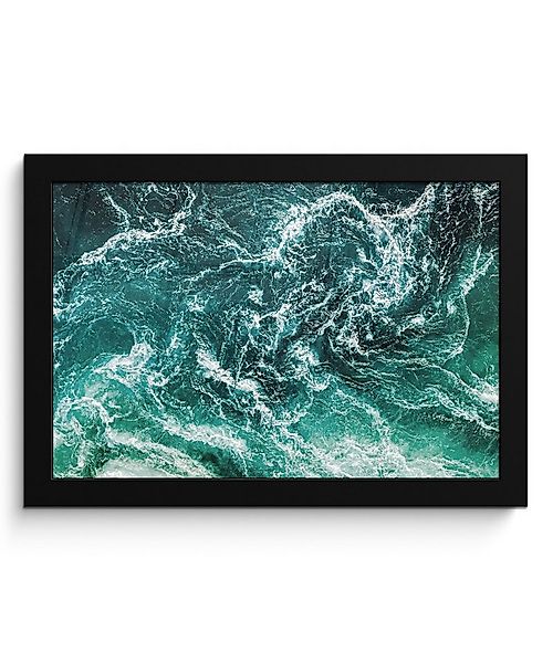 MuchoWow Poster Ozean - Wasser - Meer - Luxus - Grün - Türkis, (1 St), Wand günstig online kaufen