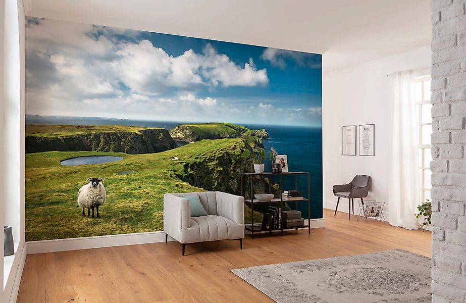 Vlies Fototapete Green Ireland 450x280 cm günstig online kaufen