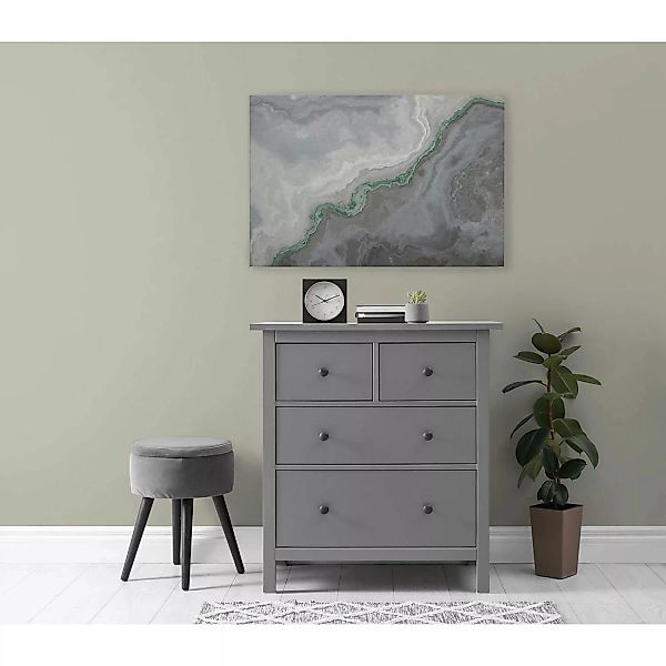 Bricoflor Marmor Grün Bild Für Schlafzimmer Und Büro Deko Wandbild Elegant günstig online kaufen