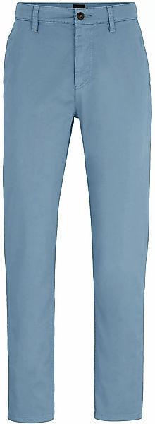 BOSS Satin Chino Hellblau - Größe W 32 - L 34 günstig online kaufen