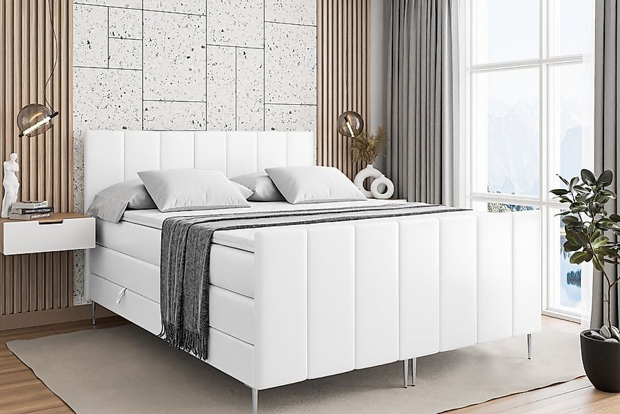 ALTDECOR Boxspringbett MOETI-F-Z KING (Multipocket-Matratze H4, H3 Matratze günstig online kaufen
