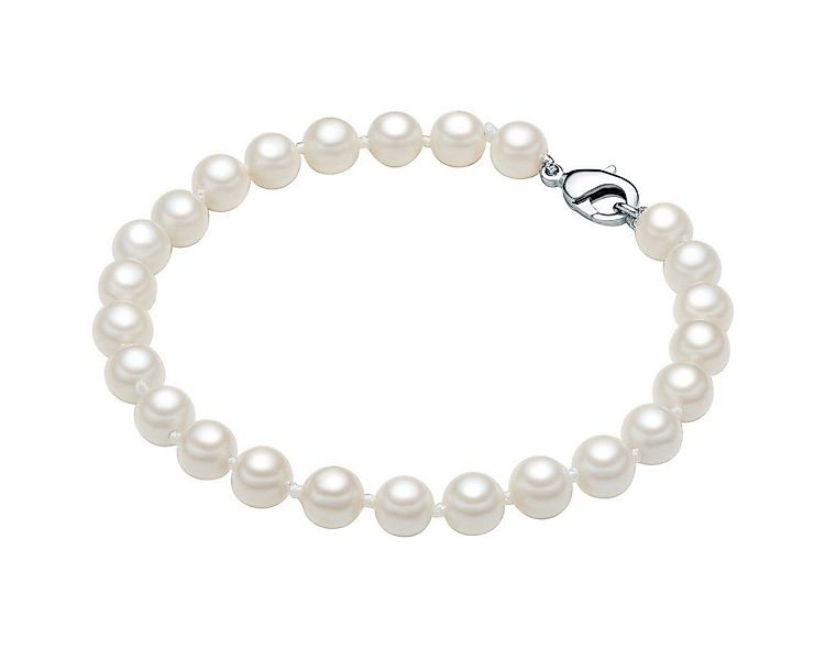 Rafaela Donata Perlenarmband silber, Armband Sterling Silber Muschelkernper günstig online kaufen