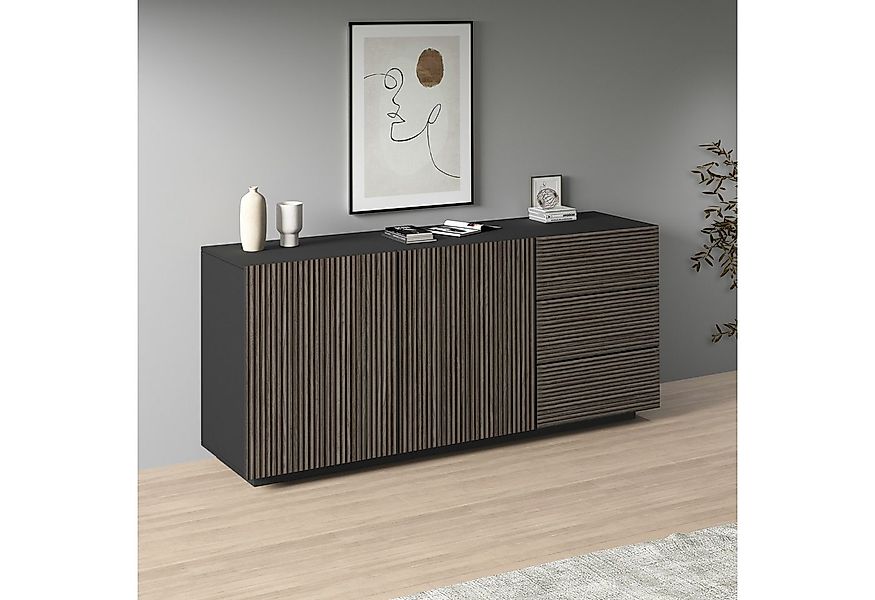 INOSIGN Sideboard Vega Sideboard,Kommode,180 cm, mit 2 Türen und 3 Schublad günstig online kaufen