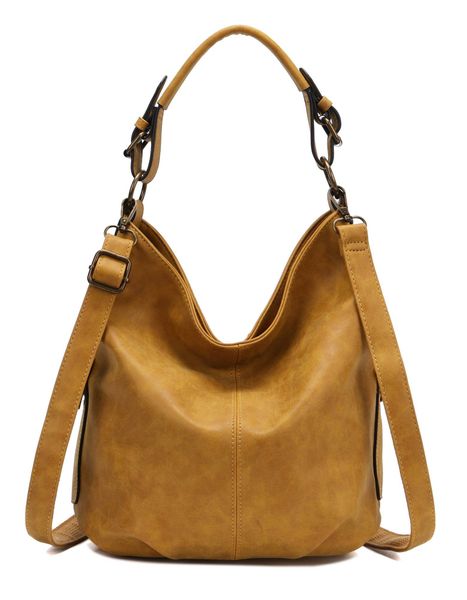 ITALYSHOP24 Schultertasche DAMEN SHOPPER Hobo Bag günstig online kaufen