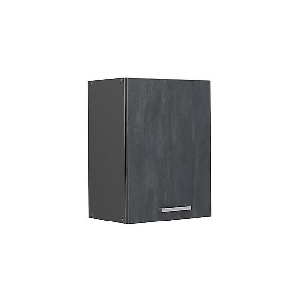 Vicco Hängeschrank R-Line, Schwarz Beton/Anthrazit, 45 günstig online kaufen