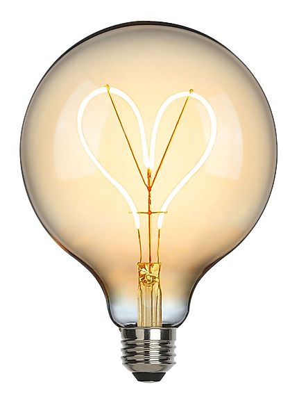 Sompex Herz LED Filament Leuchtmittel Glühbirne E27 günstig online kaufen