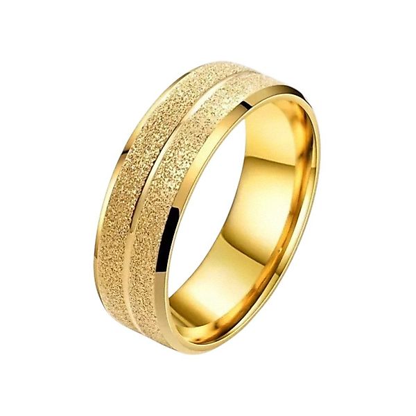 Taffstyle Fingerring Edelstahl Ring Matt Diamantiert günstig online kaufen