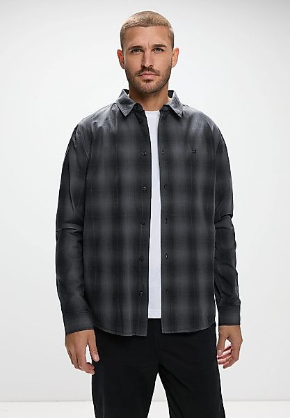 STREET ONE MEN Karohemd mit Knopfleiste günstig online kaufen