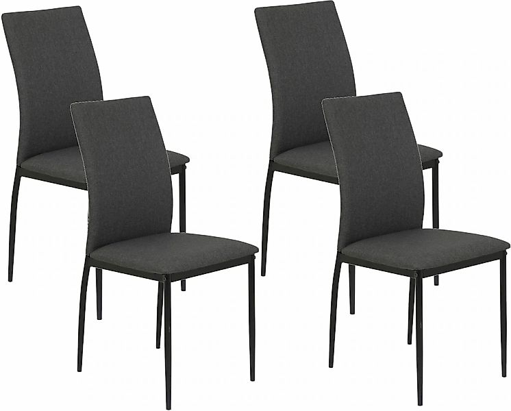 HELA Esszimmerstuhl "ALIZIA" (Set) 4 Stk.Bezug Microfaser Flachgewebe, Unse günstig online kaufen