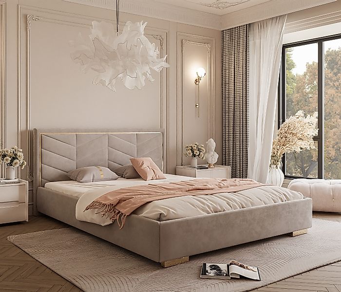 Lookway Polsterbett AURORA mit Bettkasten (mit günstig online kaufen