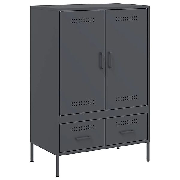 vidaXL Highboard Highboard Anthrazit 68x39x101,5 cm günstig online kaufen