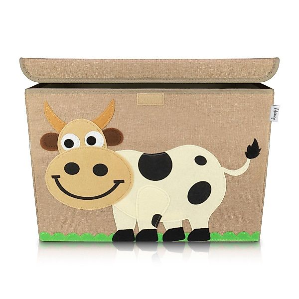 Lifeney Faltbox Aufbewahrungsbox mit Deckel Kuh, günstig online kaufen