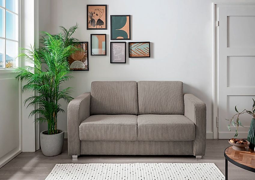 Home affaire Schlafsofa "Mia Problemlöser Sofa, Einzelauszug, Bettsofa, zei günstig online kaufen