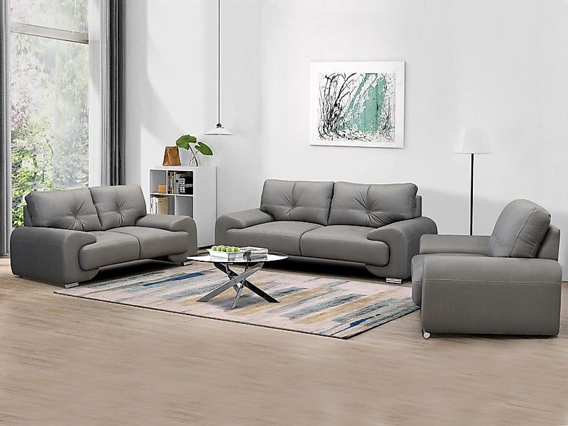 Beautysofa Polstergarnitur Maxime lux, (Sessel + günstig online kaufen