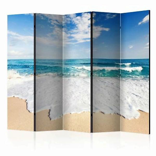 artgeist Paravent Photo wallpaper – By the sea II [Room Dividers] mehrfarbi günstig online kaufen