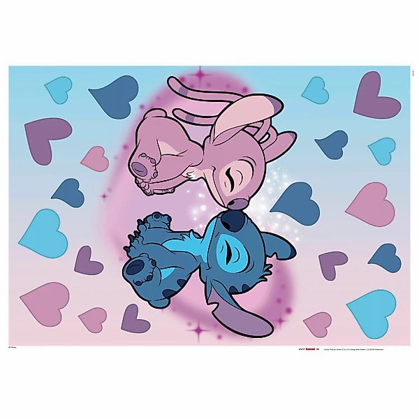 Komar Wandtattoo Stitch and Angel Cutie günstig online kaufen
