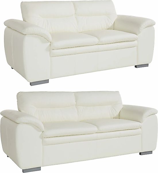 COTTA Polstergarnitur "Leandra", Set bestehend aus: 2-Sitzer & 2,5-Sitzer günstig online kaufen