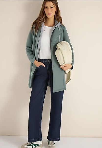 Mantel mit Sweat-Inlay günstig online kaufen