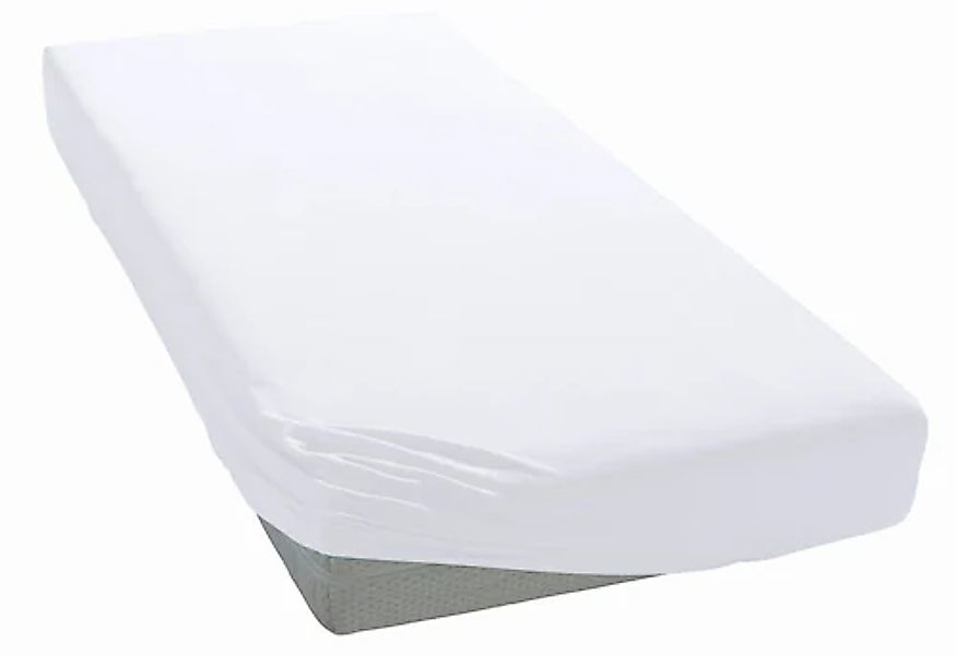 my home Spannbettlaken "PHYSALIS" Baumwolle, Matratzen bis 18 cm Höhe, Bett günstig online kaufen