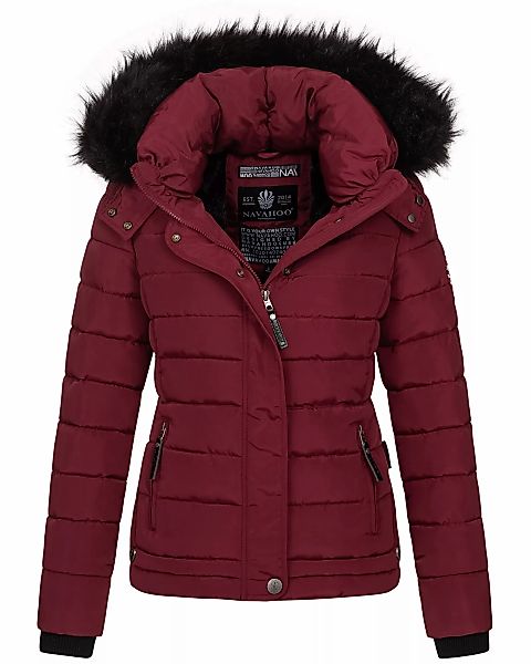 Navahoo Steppjacke "Chloe", hochwertige Winterjacke mit abnehmbarer Kapuze günstig online kaufen