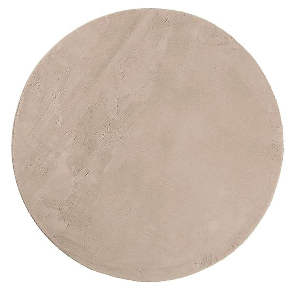 vidaXL Teppich Huarte Kurzflor Weich Und Waschbar Sandfarben  100 Cm 193130 günstig online kaufen