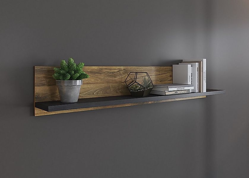 Home affaire Wandboard York, modernes Wandregal, Hängeregal mit Ablagefach, günstig online kaufen